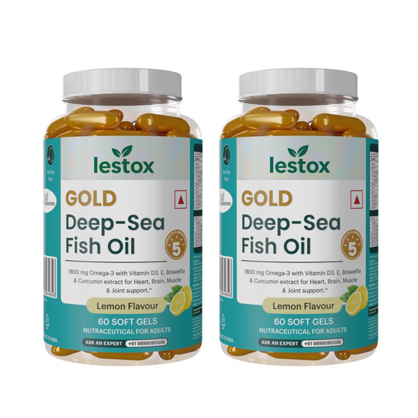 LESTOX® Gold Deep-Sea Fish Oil With Higher Strength Omega-3